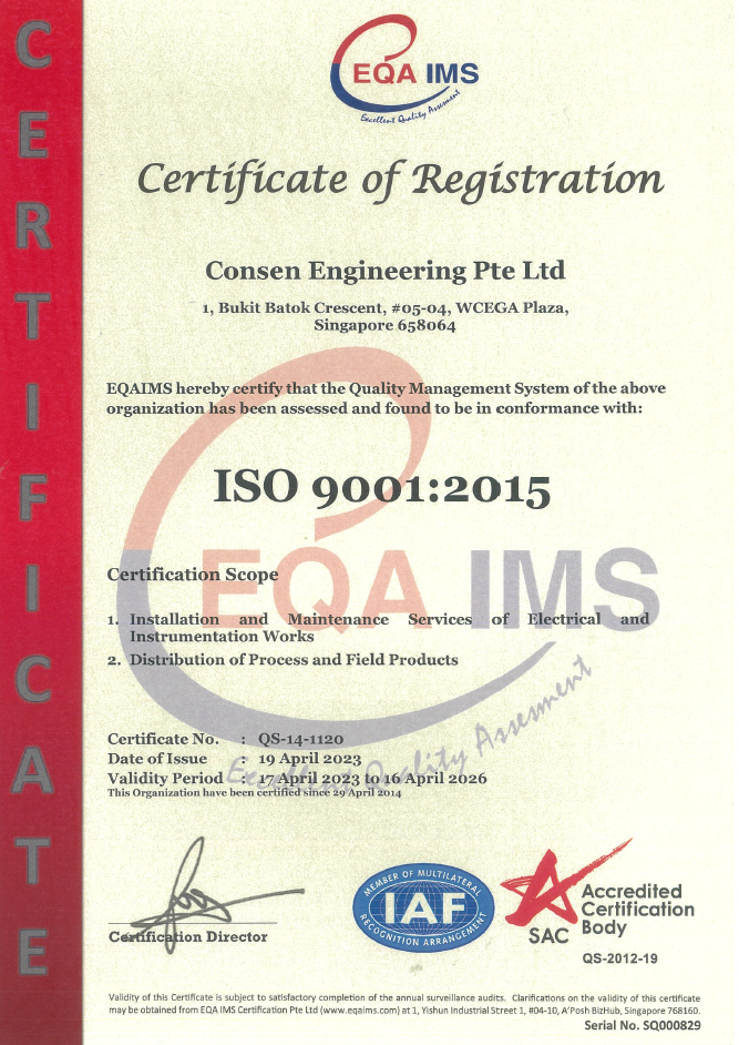 Consen Engineering Pte. Ltd.